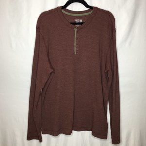 Mountain Hardwear thermal henley long sleeve AY19